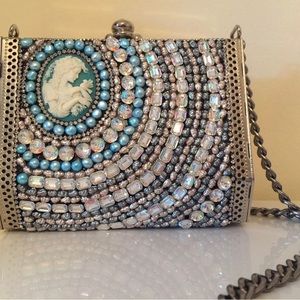 Bag (embellished with Swarovski crystals and genuine freshwater pearls)